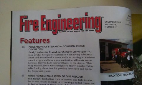 Chuck Talbott's article in Fire Engineering magazine