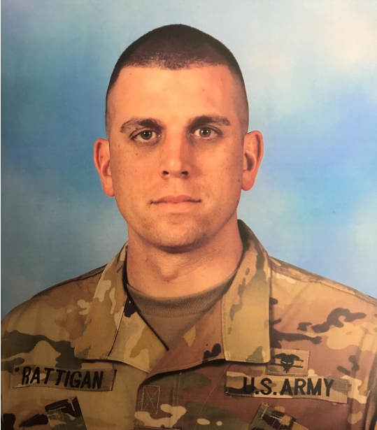marc rattigan headshot from his days in the u.s. army