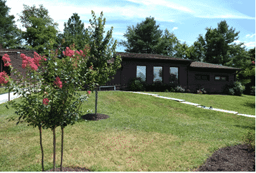 Outdoor landscape view of IAFF Recovery Center