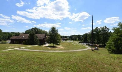 Outdoor landscape view of the COE