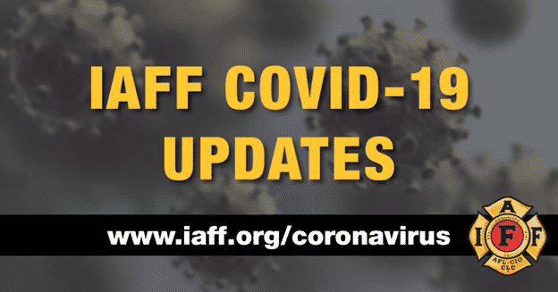 IAFF Covid-19 banner