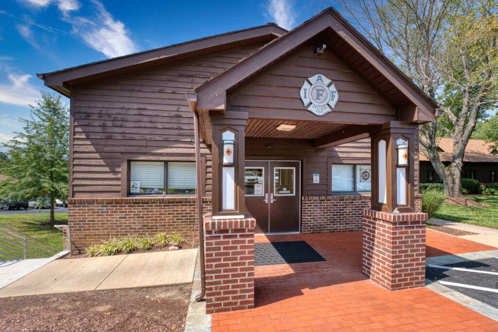 IAFF Center of Excellence - Admissions Entrance